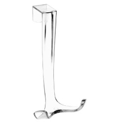 GANCIO DOCCIA A UNCINO TRASPARENTE SMART