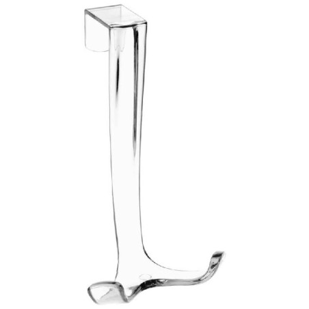 GANCIO DOCCIA A UNCINO TRASPARENTE SMART