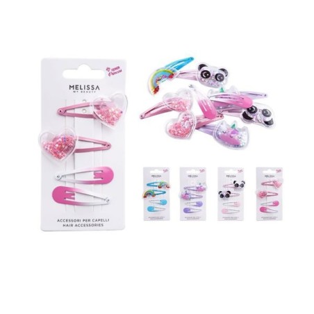 MELISSA CLIP CAPELLI 5CM 4PZ