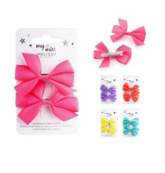 MELISSA CLIP CAPELLI FIOCCO 7X4CM 2PZ FL