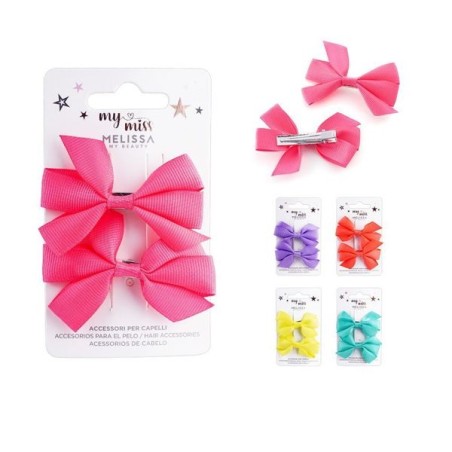 MELISSA CLIP CAPELLI FIOCCO 7X4CM 2PZ FL