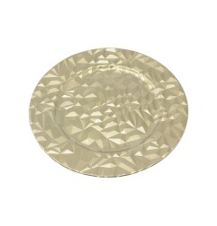 SOTTOPIATTO DECOR. TONDO D.33 M.H021 ORO