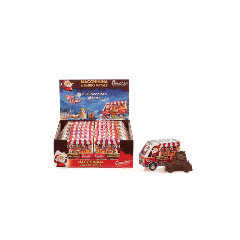 MACCHINA BABBO NATALE 50GR CIOCCOLATO