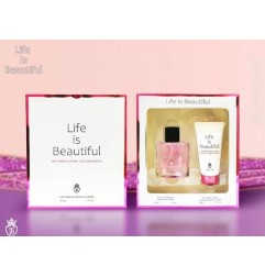 SET GIFT BOX LIFE IS BEAUTIFUL