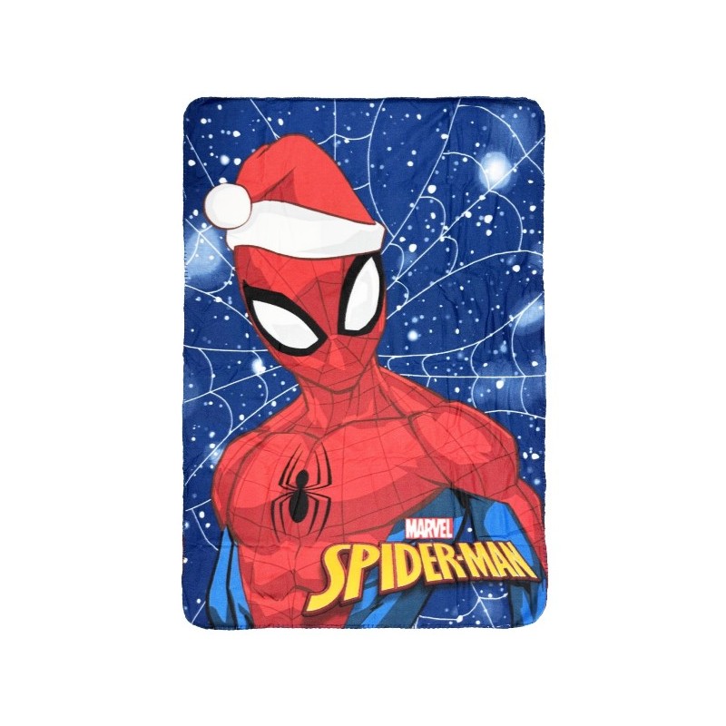 PLAID SPIDERMAN NATALE 140X100CM