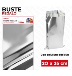 SUNLUX BUSTE REGALO ARG. METAL ADV 4PCS