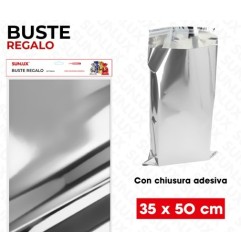 SUNLUX BUSTE REGALO ARG. METAL ADV 2PCS