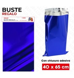 SUNLUX BUSTE REGALO BLU METAL ADV 40*65C