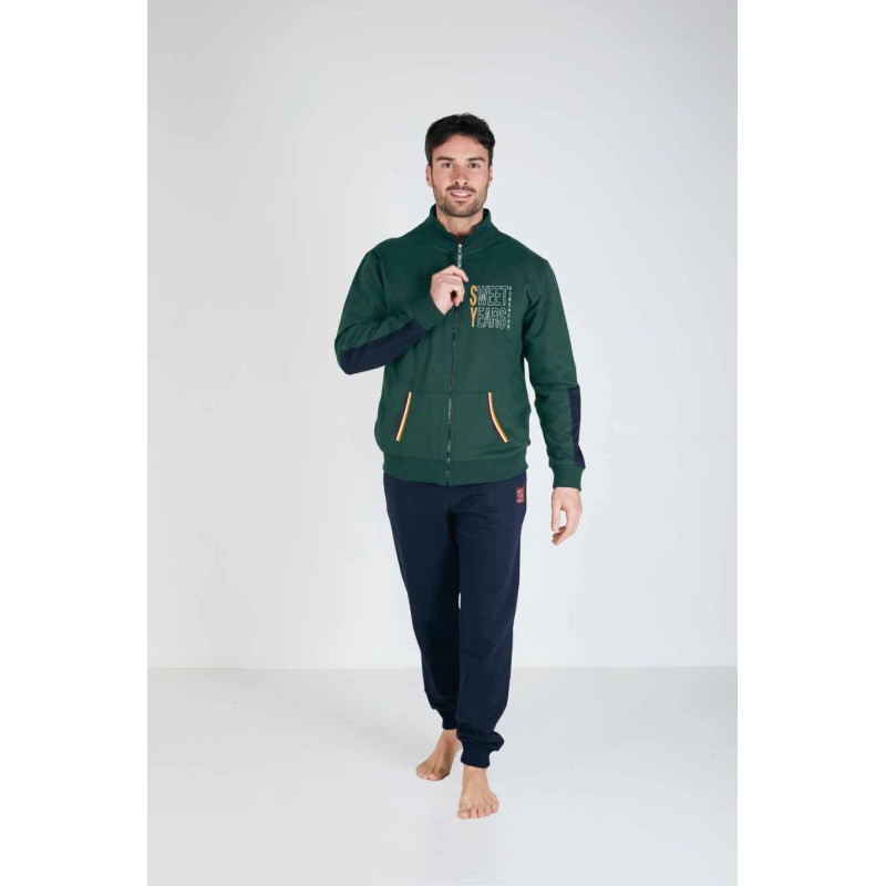 SET TUTA UOMO HOMEWEAR FULL ZIP