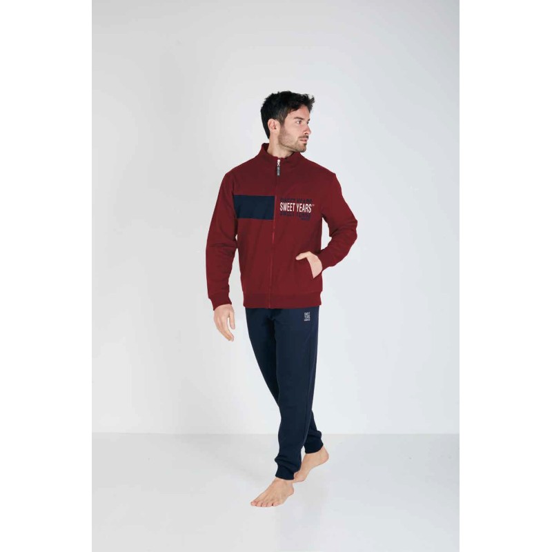 SET TUTA UOMO HOMEWEAR FULL ZIP