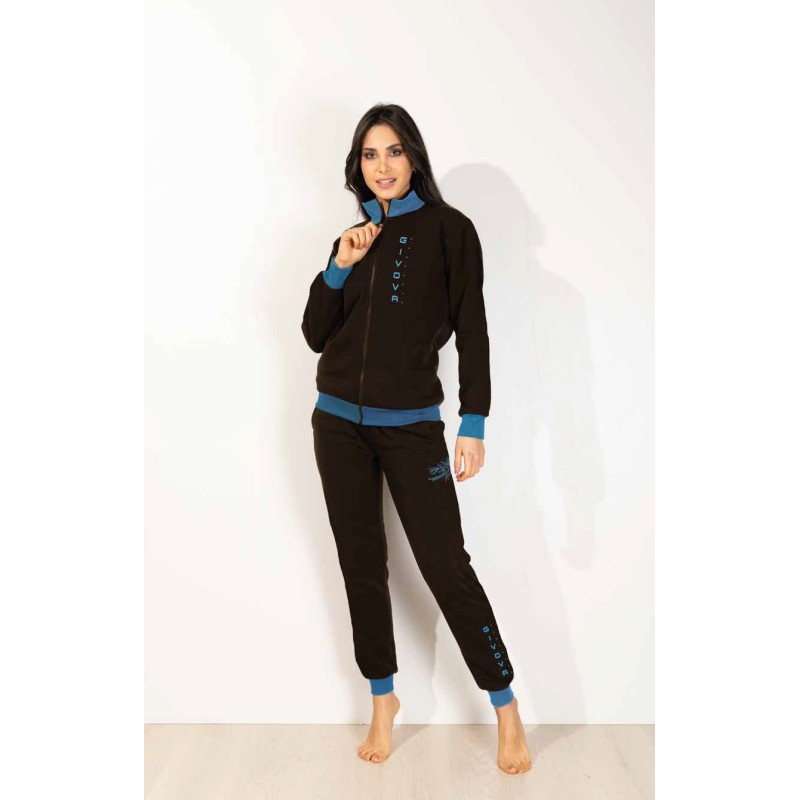 SET FELPA DONNA HOMEWEAR FULL ZIP