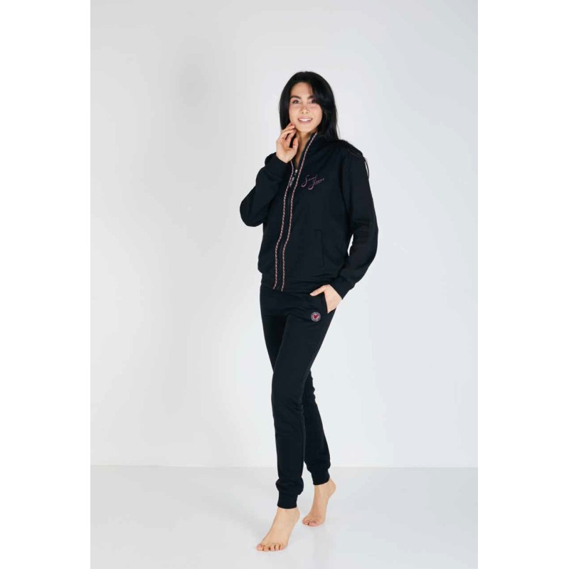 SET TUTA DONNA HOMEWEAR FULL ZIP