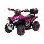 MINI QUAD RACING 6V DELUXE ROSA 1188-A-P