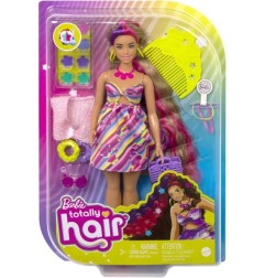 BARBIE TOTALLY HAIR DOLL BRUNETTE HCM89