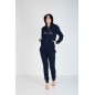 SET HOMEWEAR FULL ZIP CON CAPPUCCIO