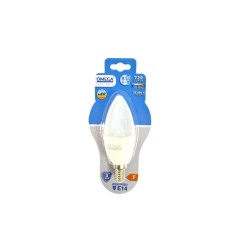 CANDELA C37 8W LED 6500K 720LM E14 F