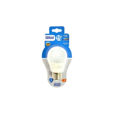 SFERA G45 8W LED 6500K 720LM E27 F