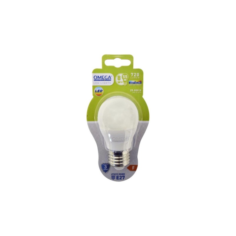 SFERA G45 8W LED 4000K 720LM E27 F