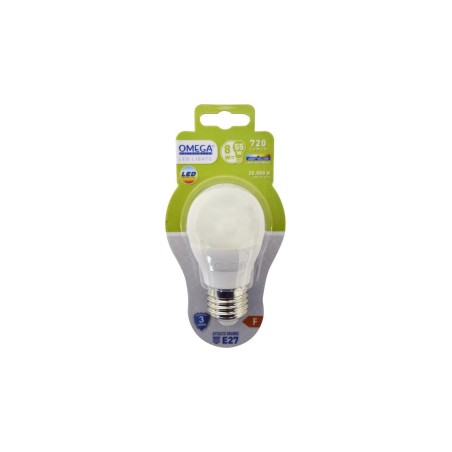 SFERA G45 8W LED 4000K 720LM E27 F