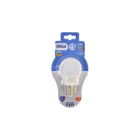 SFERA G45 5W LED 6500K 450LM E27 F+