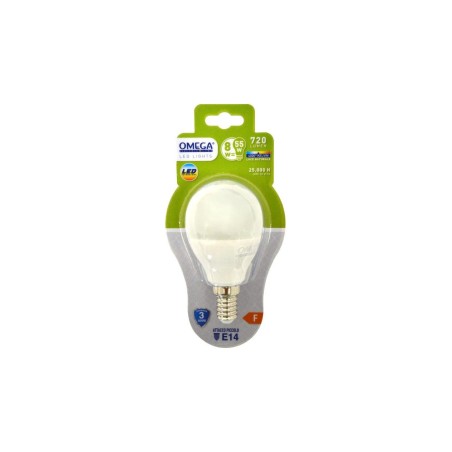 SFERA P45 8W LED 4000K 720LM E14 F