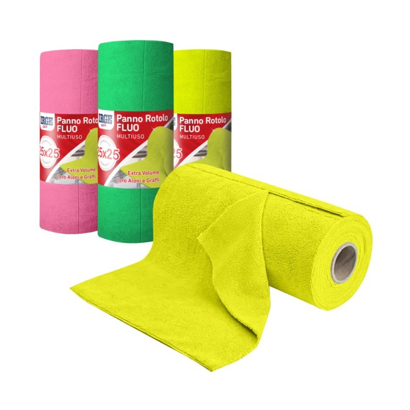 ABK PANNO ROTOLO FLUO 25X25 15PZ