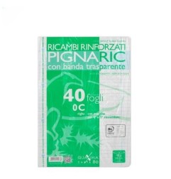 PIGNA RICAMBI RINFORZATI A4 40FF 80G 0C