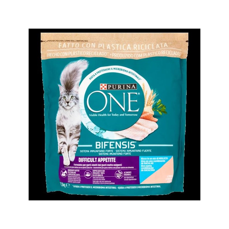 PURINA ONE APPETITO DIFFICILE MERLUZZO 1.5KG