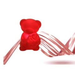 ORSO  IN PLASTICA LUMINOSO IN DISPLAY