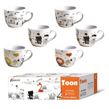 TOON SET 6 TAZZINE
