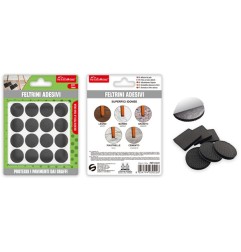 FELTRINI ADESIVI ROTONDI 32PZ 19MM