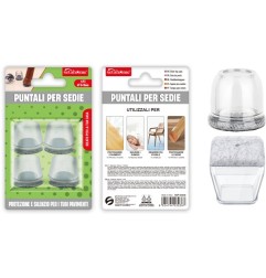 PUNTALI PER SEDIE ROTONDI 4PZ 16-18MM