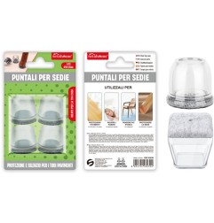 PUNTALI PER SEDIE ROTONDI 4PZ 20-22MM