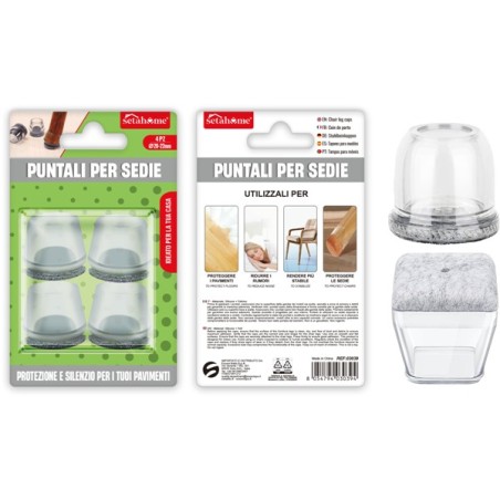 PUNTALI PER SEDIE ROTONDI 4PZ 20-22MM