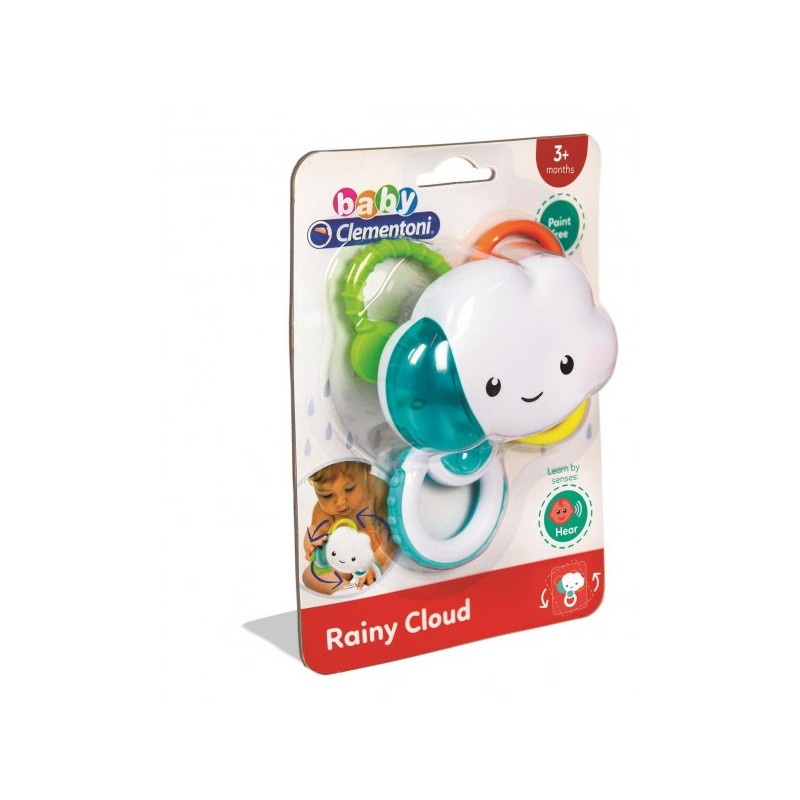 GIOCO CLEMENTONI CLOUD RATTLE -HEARING 17324