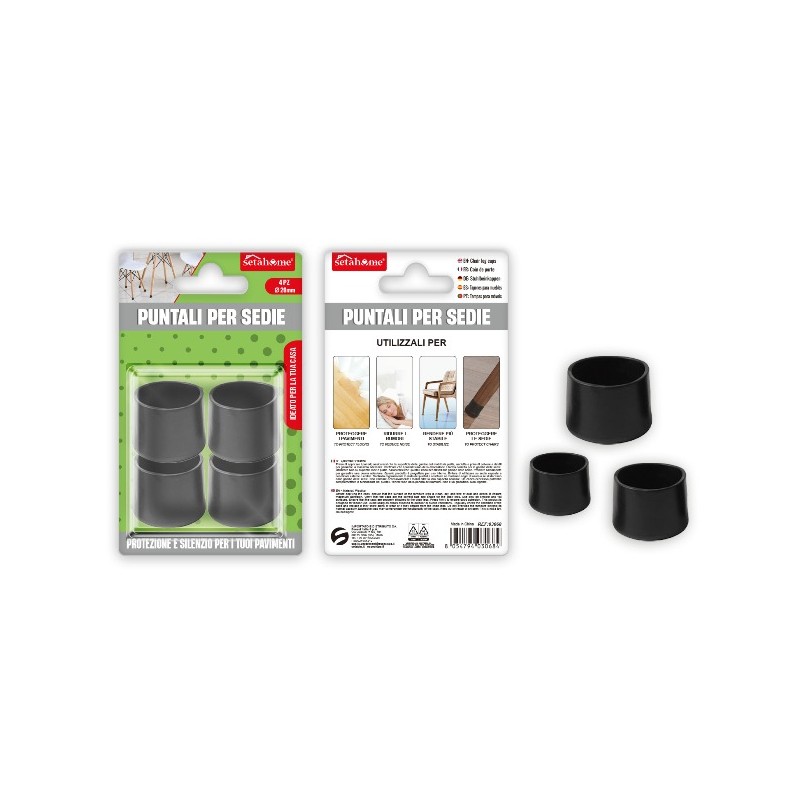 PUNTALI PER SEDIE ROTONDI D.20MM 4PZ