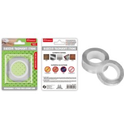 BIADESIVO TRASPARENTE STRONG 1,2CM*2M