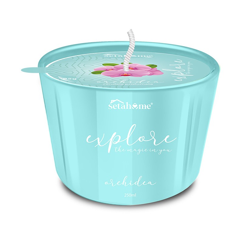 CANDELA JAR 85GR - ORCHIDEA