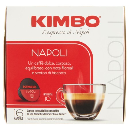 DOLCE GUSTO CAPSULA CAFFE' KIMBO  MISC. NAPOLI 16