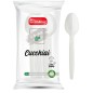 CUCCHIAI IN PLASTICA BIANCHI CF 25PZ