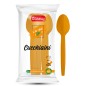 CUCCHIAINI IN PLASTICA ARANCIONI CF 25PZ