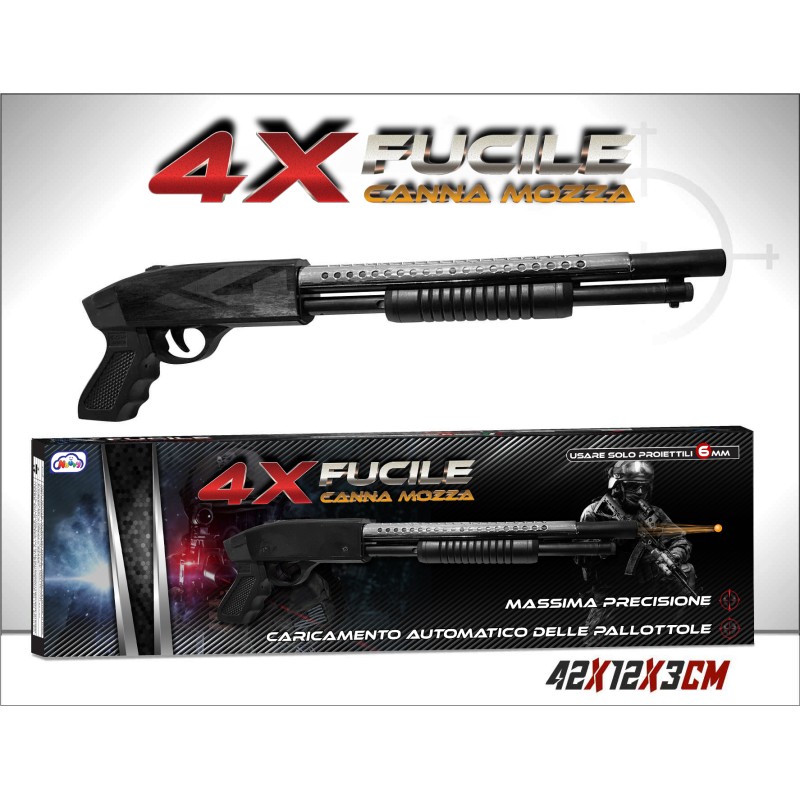 FUCILE CANNA MOZZA 4X
