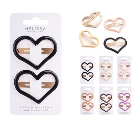 MELISSA CLIP CAPELLI 7X3CM 2PZ