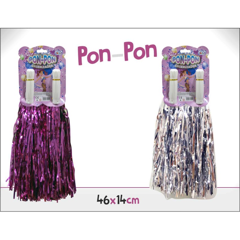 PON PON CHEERLEADER 40CM 4CL ASST.