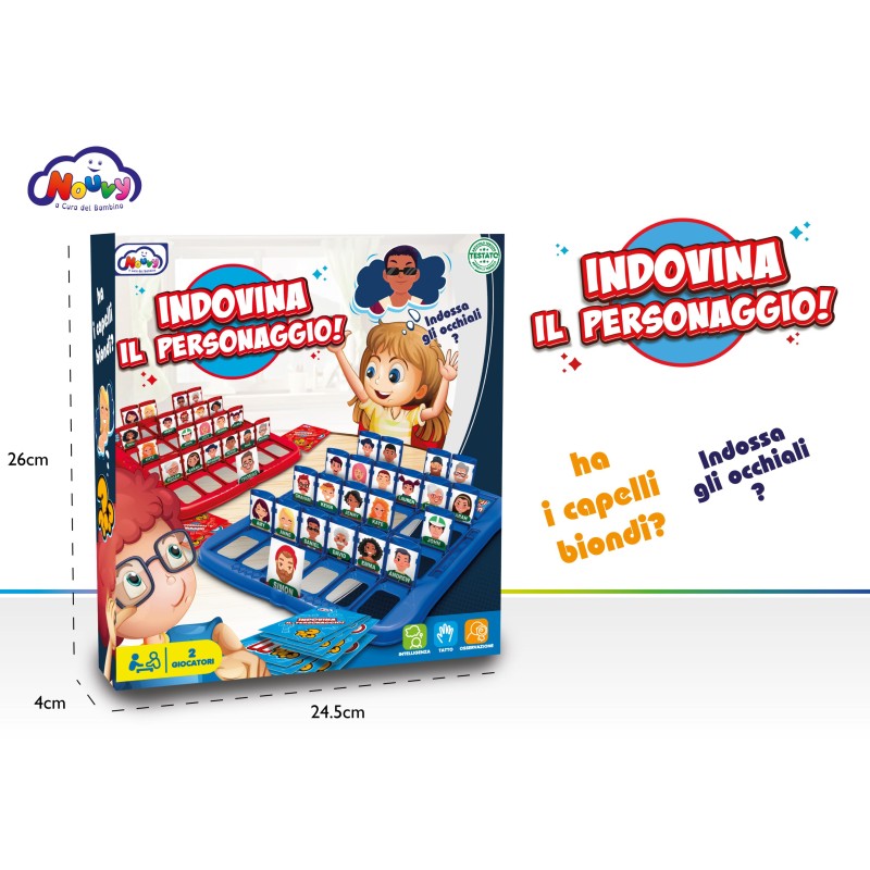 INDOVINA IL PERSONAGGIO C/BX 25X27