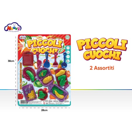 BLIST PICCOLI CUOCHI 28X38 2ASS