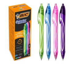 BIC PENNA GEL-OCITY QUICK DRY 0.7MM ASS.