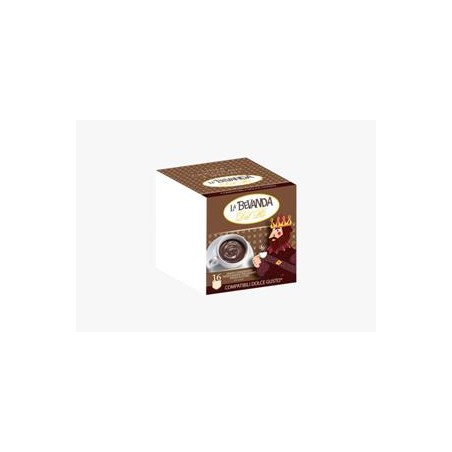 CAPSULA CAFFE' LA BEVANDA DEL RE' NOCCIOLINO 16 PZ