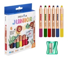 PRYMA PASTELLI ACQUERELLABILI JUMBO 3IN1