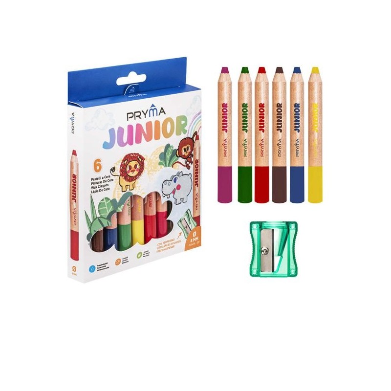 PRYMA PASTELLI ACQUERELLABILI JUMBO 3IN1